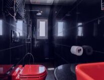 bathroom, sink, indoor, plumbing fixture, bathtub, interior